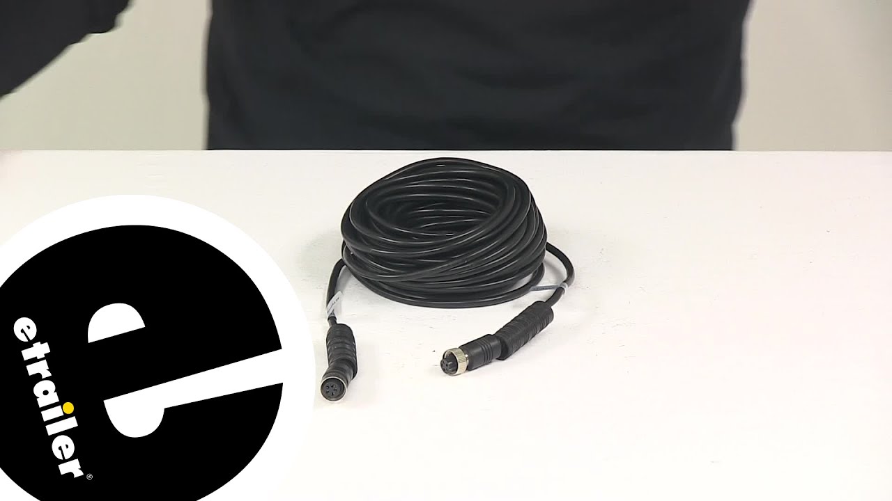 etrailer | Rear View Safety Camera Cable Review