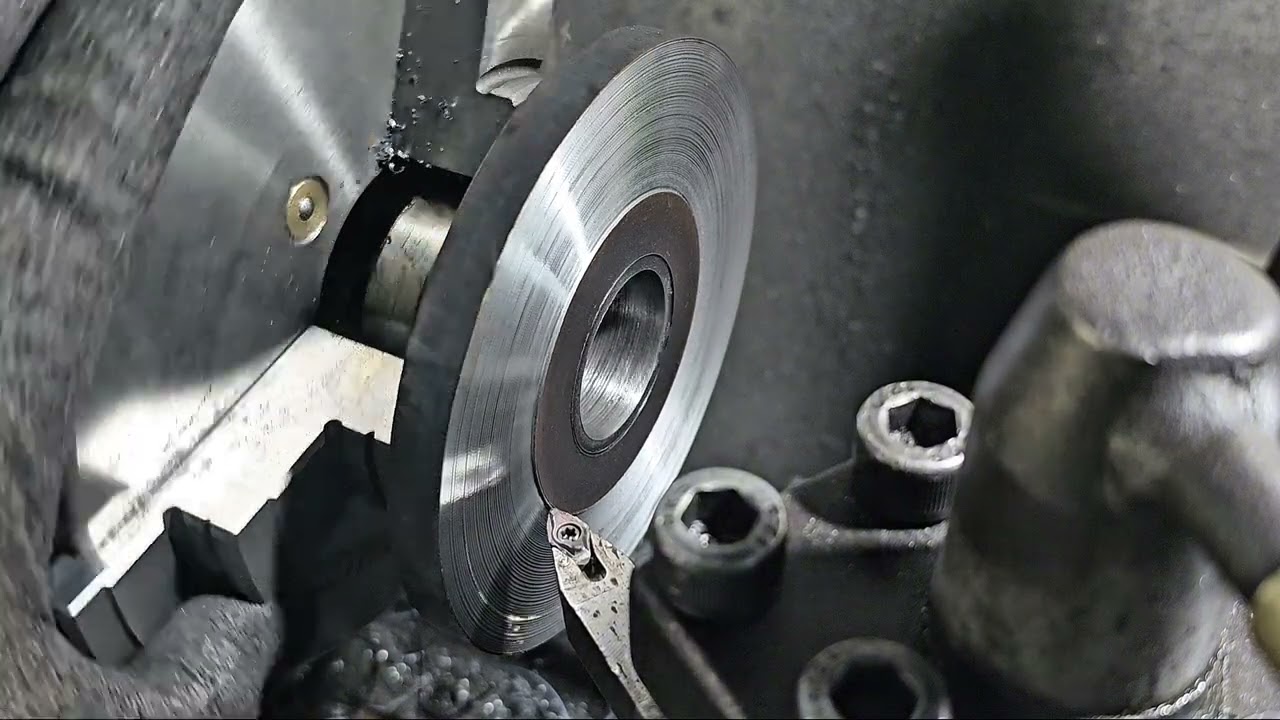 satisfying metalworking #asmr #satisfying #machinist #metalworking #lathe #bengkelbubut.