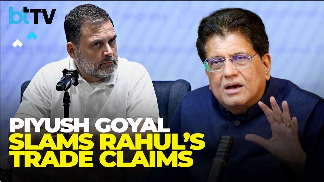 Piyush Goyal Calls Rahul Gandhi ‘Detached From Reality’ On U.S. Trade Remark