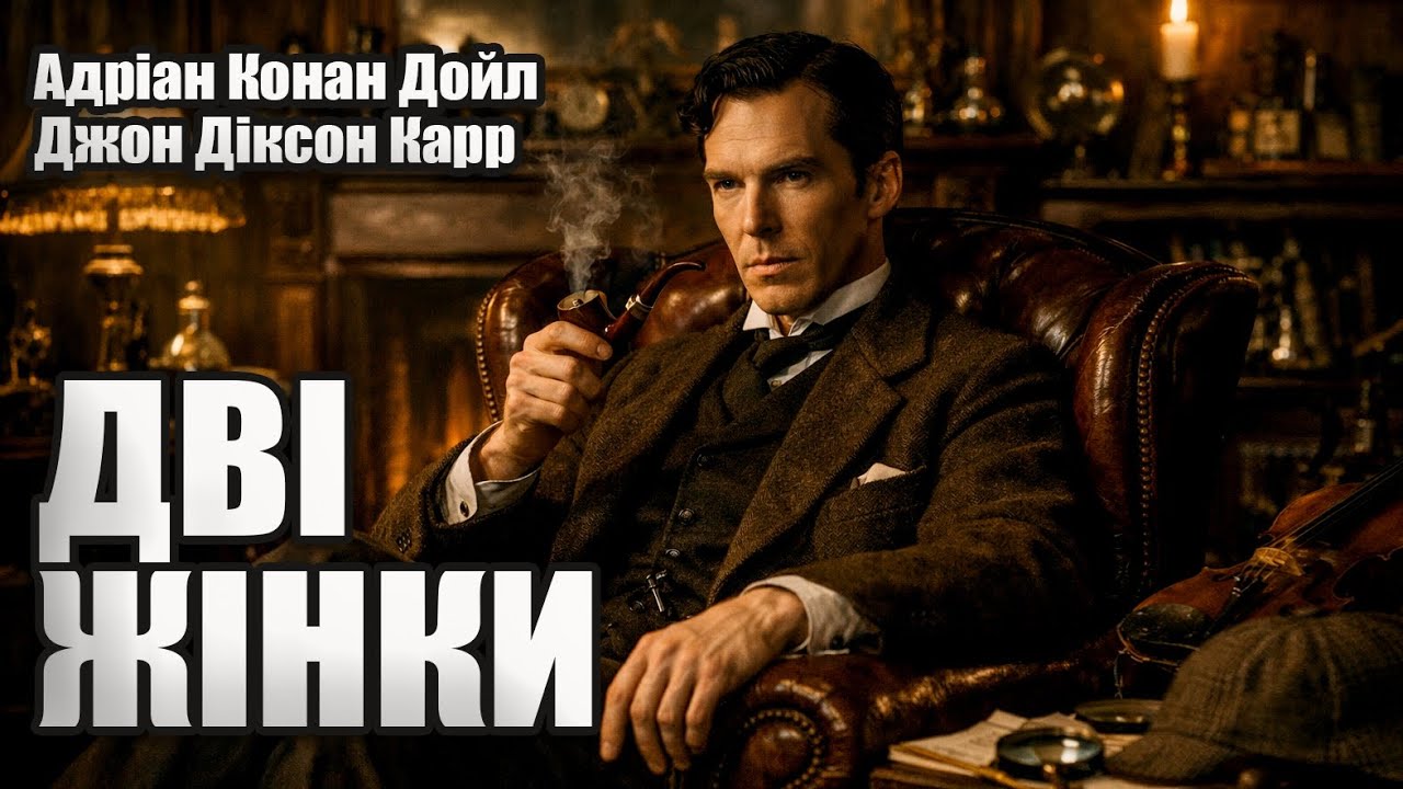 АДРІАН КОНАН ДОЙЛ, ДЖОН ДІКСОН КАРР - ДВІ ЖІНКИ | Читає Ярослав Макєєв #аудіокнигиукраїнською
