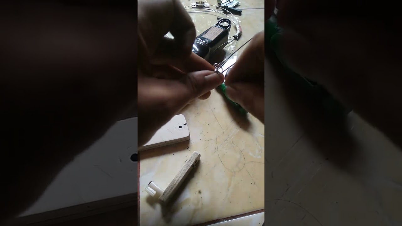 tutorial cara membuat per spring clipper cordless kemei km 2600 dan sejenisnya 😁👍