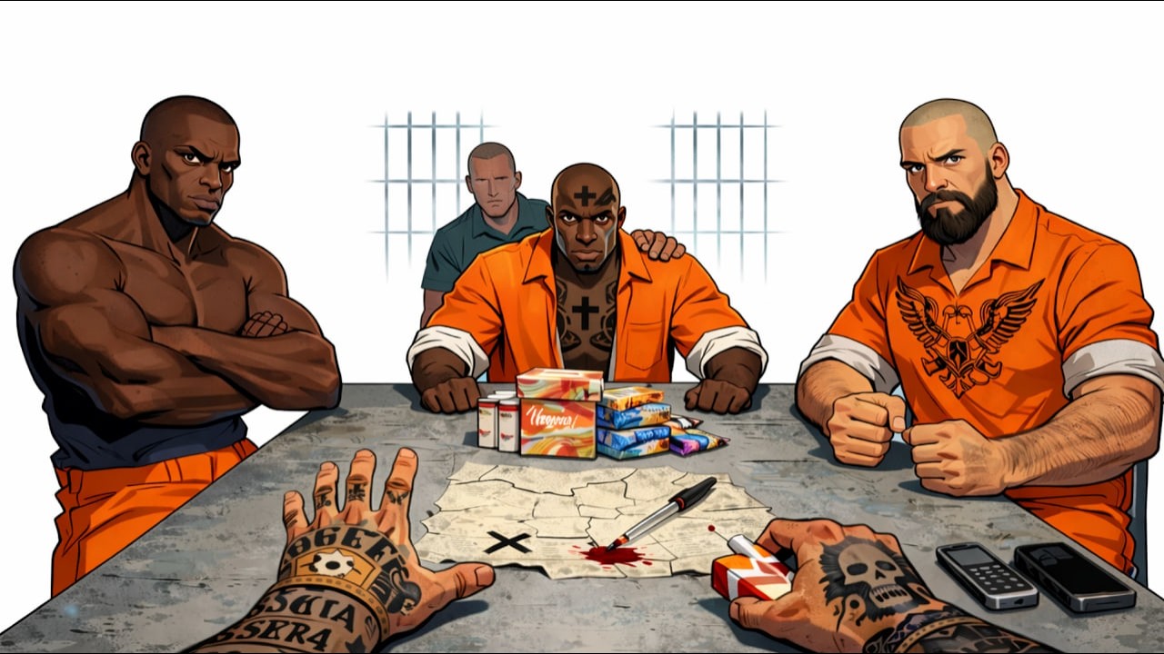 POV: Eres el líder de una pandilla carcelaria