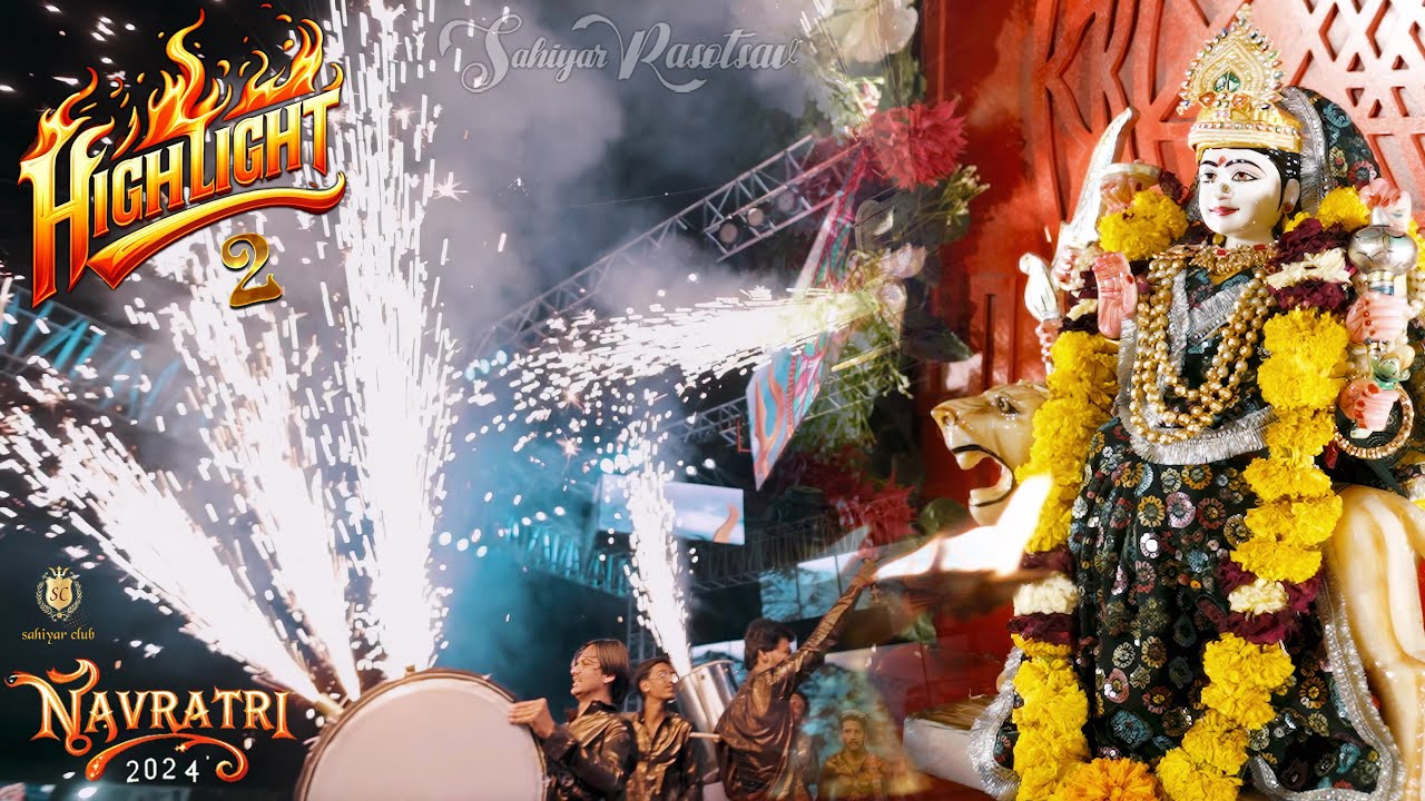 SAHIYAR CLUB 2024 | HIGHLIGHT 2 | 4k Navratri 2024 | New Garba 4k Highlights