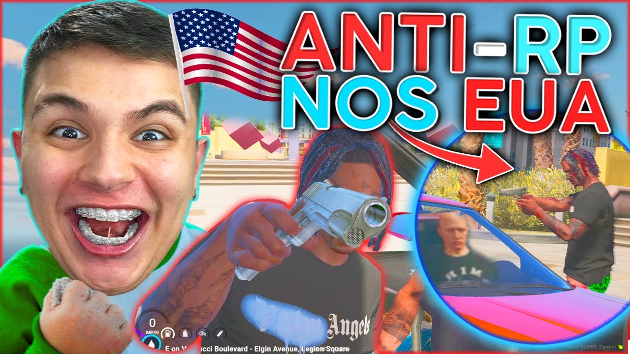 ZOANDO OS AMERICANOS no GTA RP (Paulinho o LOKO)