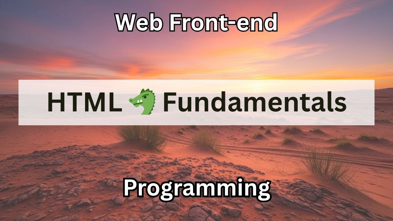 HTML 🐲 Intro | Web Front-end Programming
