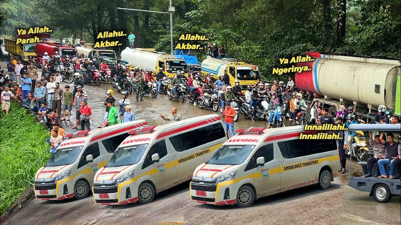 MERINDING.. RATUSAN ORANG MENANGIS 😭 !!! Sopir & Kernet Tak Sempat Melompat, Truk Terjun Ke Jurang