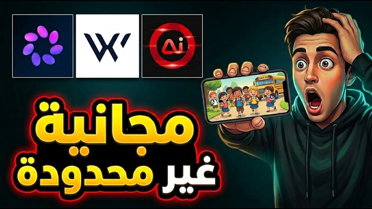 3 تطبيقات بديل جروك grok - انشاء فيديوهات بالذكاء الاصطناعي مجانا - بلا حدود من الهاتف