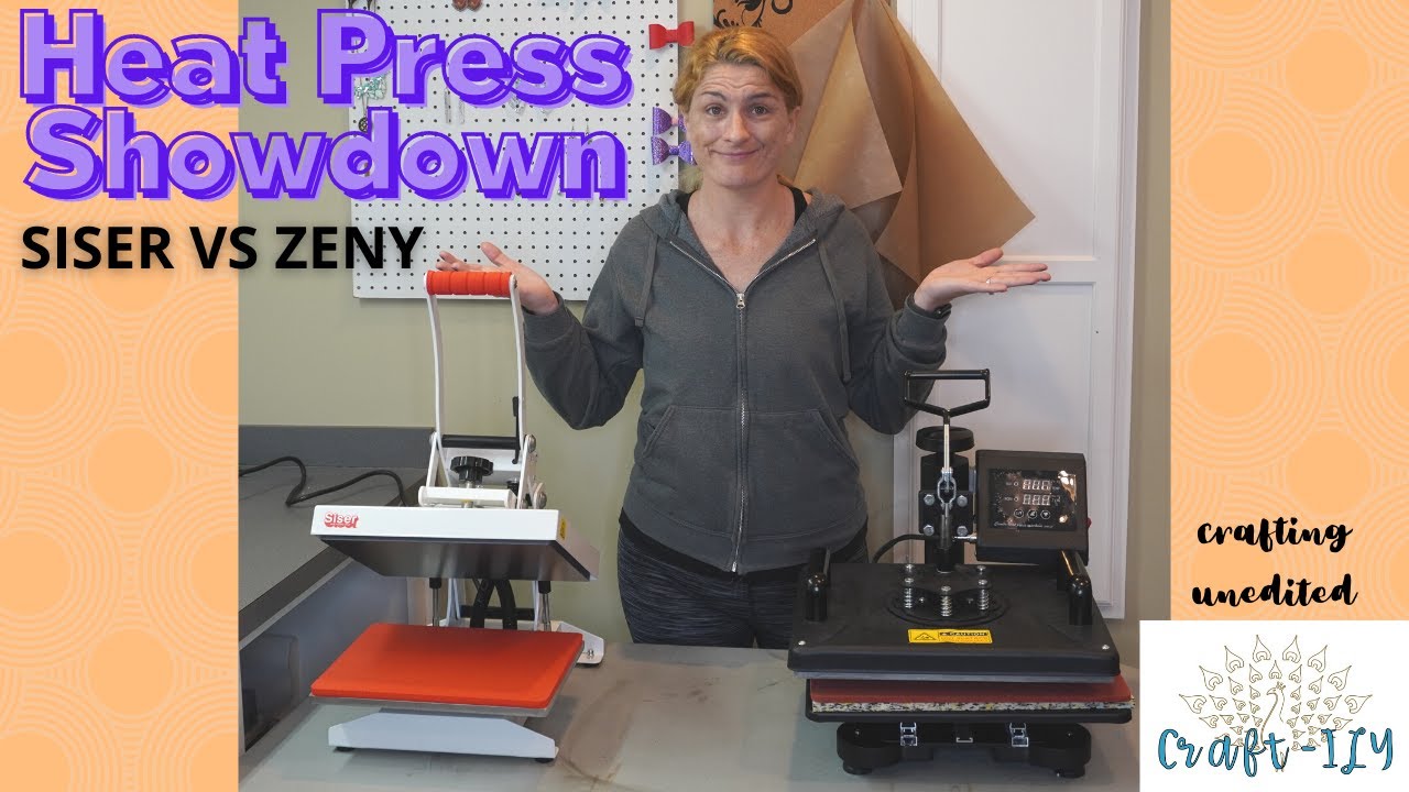 Siser Heat Press Review and Comparison to ZENY Heat Press