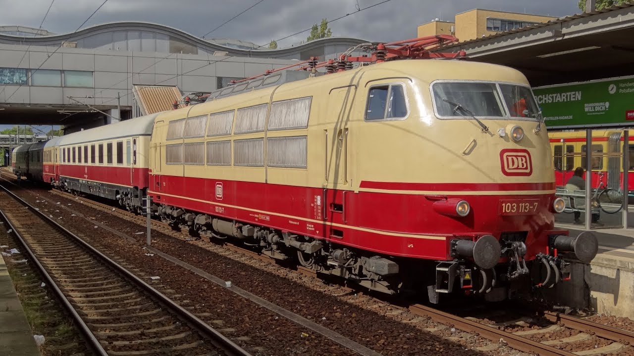 Baureihe 103 + TEE-Rheingold in Berlin & Potsdam [1080p50 ᴴᴰ]