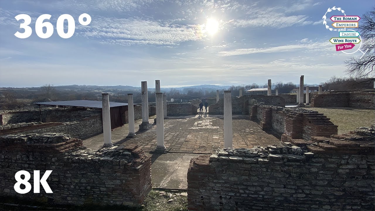 Felix Romuliana (Zaječar): Roman Heritage on the Danube Trail of Serbia - VR 360 8k