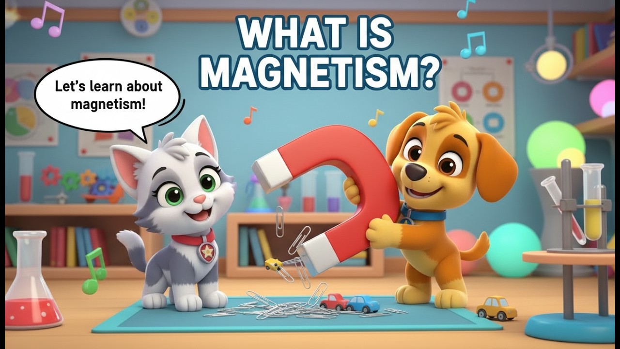 What Is Magnetism? 🧲 | Nature & Science Basics | Tiny Tales Garden
