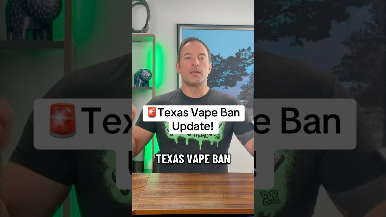 The Texas Vape Ban is now in effect, here&rsquo;s what you need to know! #texas #txlege #news