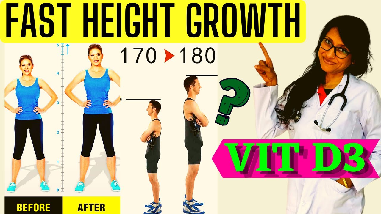 👉 Secret Fast Height Growth Tip 👉 How to Take Vit D3 for FAST HEIGHT GROWTH ? by Dr Rupal (Hindi)