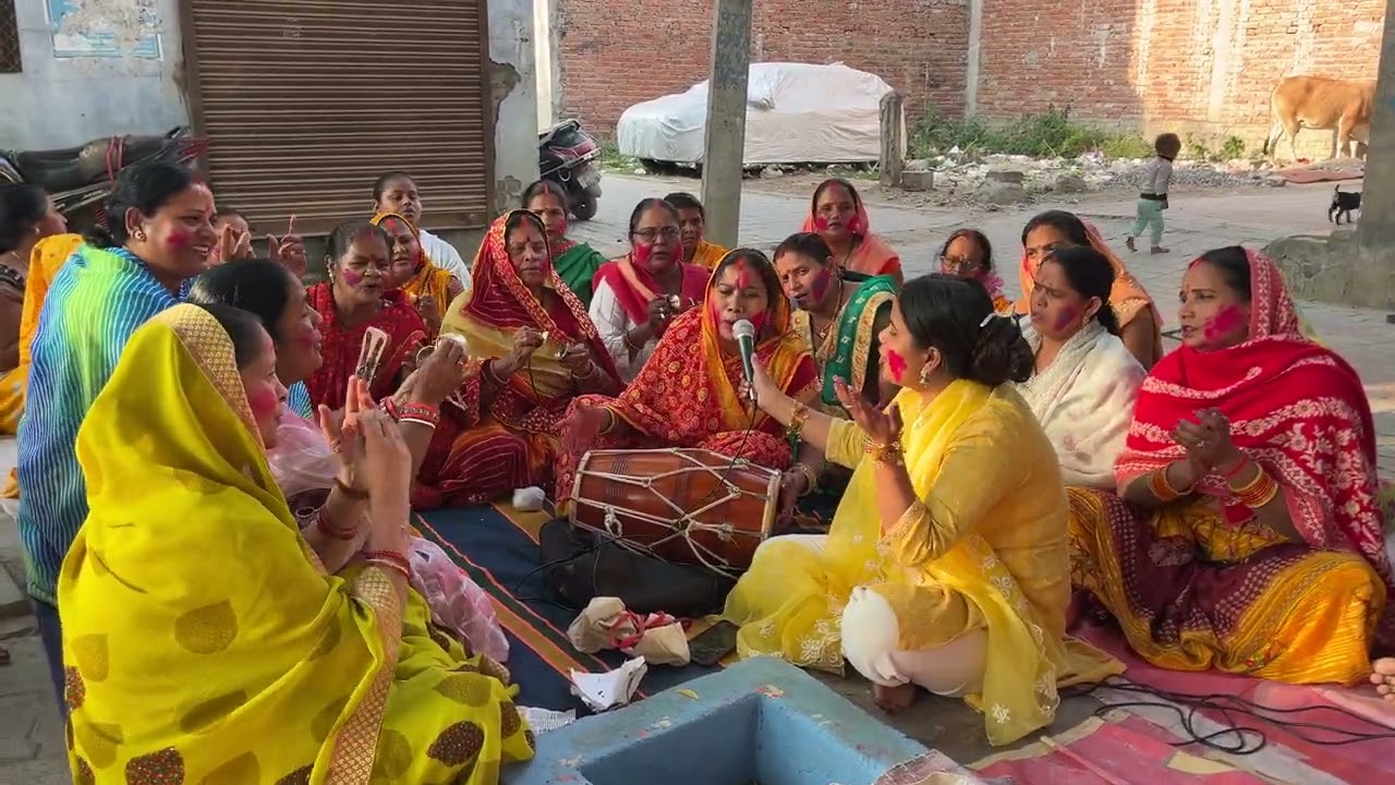 होली पर मैया ने भरी सारी बहनो की झोली ❤️🥰 || holi special 🫟🫟 
