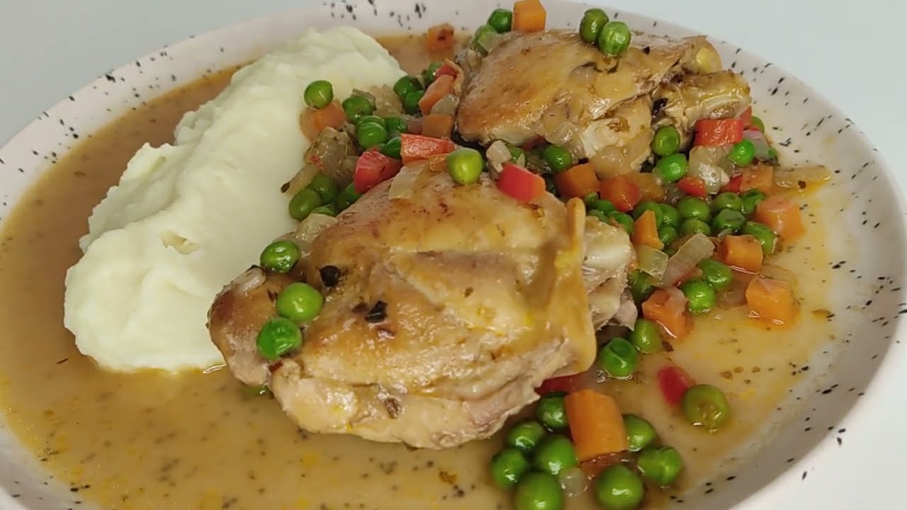 ¡TRUCO para Hacer el POLLO ARVEJADO 🍗 Más FÁCIL y DELICIOSO!  🇨🇱 Receta Tradicional Chilena