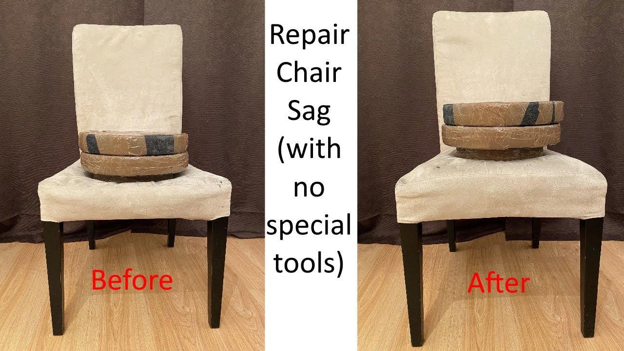 How to fix chair sag - IKEA HENRIKSDAL