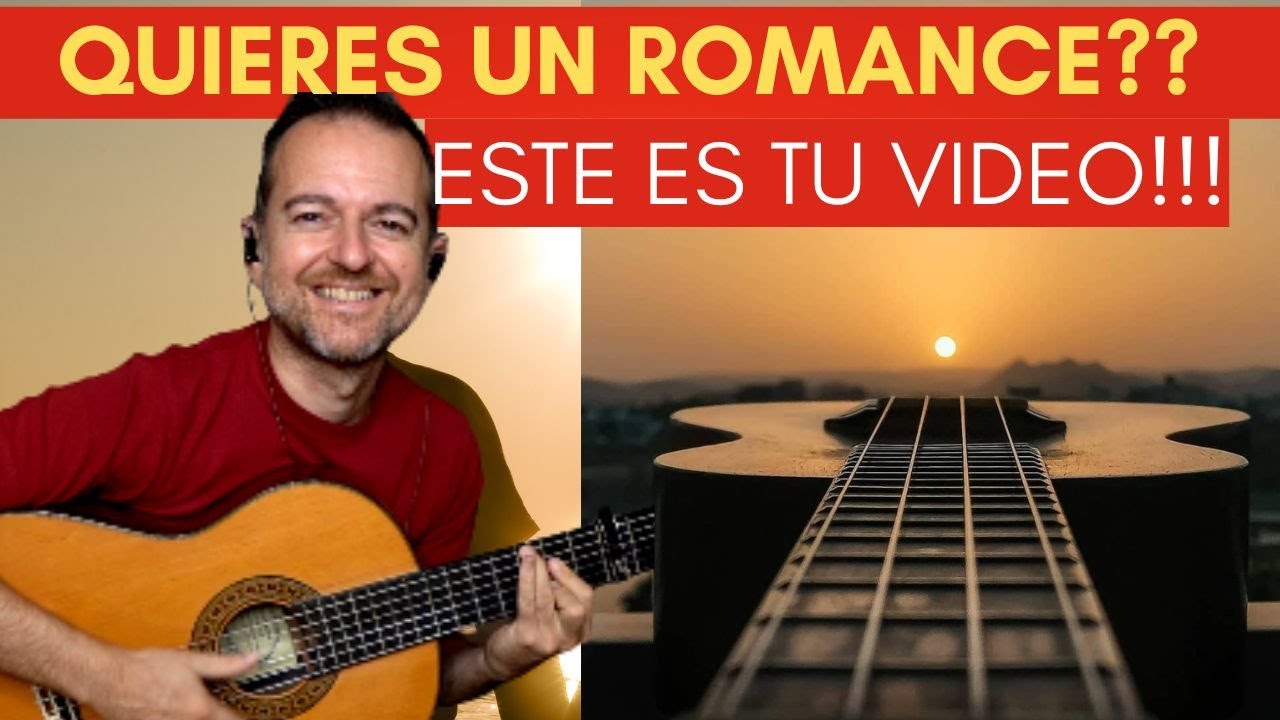 Aprende el ROMANCE ANÓNIMO paso a paso y con Tablatura !!