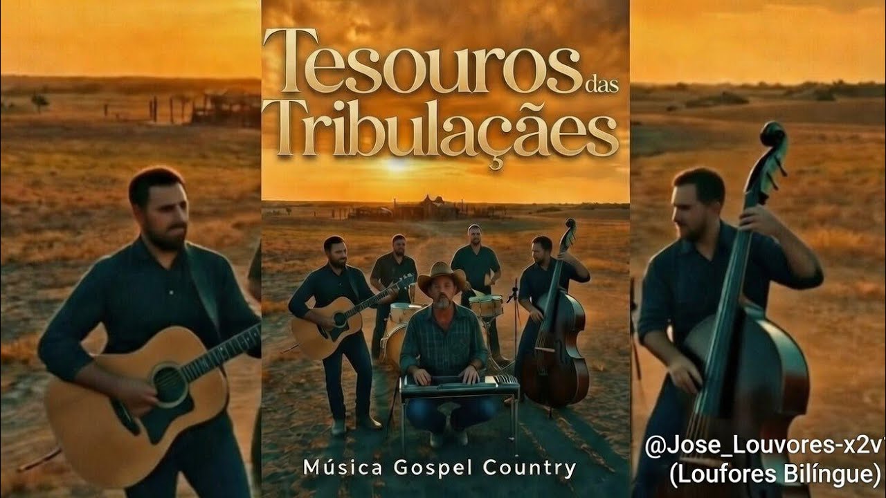 Tesouros das Tribulações |Country Gospel Sertanejo 2026 | Louvor de Superação e Fé (Jó, Rute, Paulo)