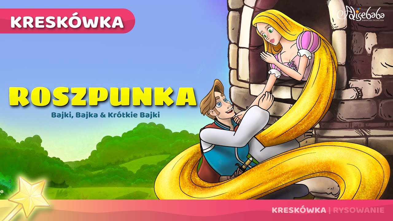 Roszpunka (Nowe) | Bajki po Polsku | Bajka i opowiadania na Dobranoc | Kreskówka