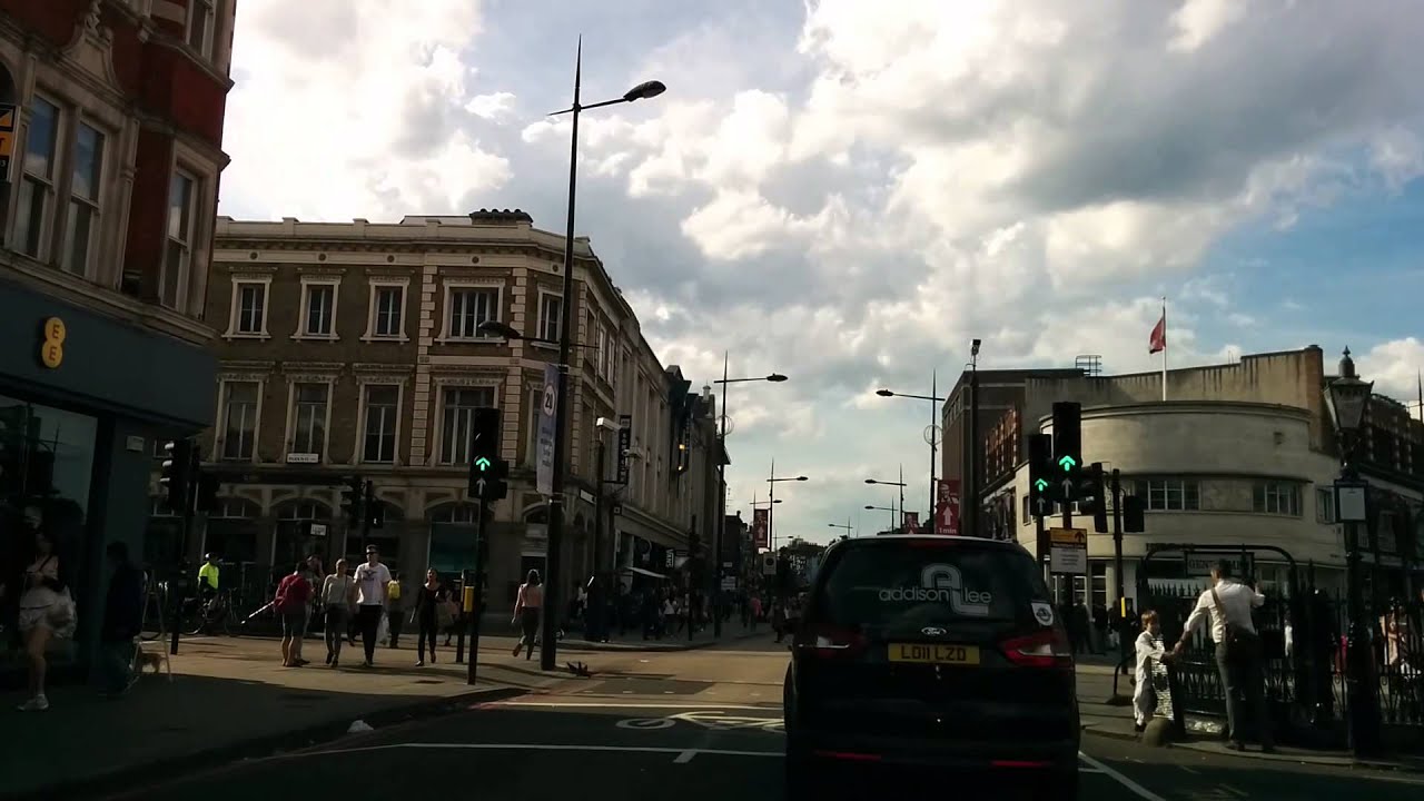 Driving in London - Mornington Crescent to Camden Stables Market