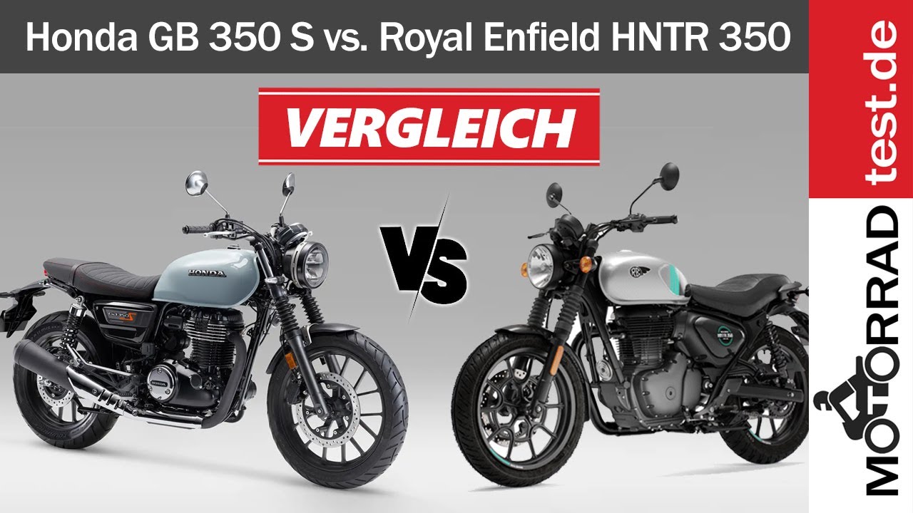 Honda GB 350 S vs. Royal Enfield HNTR 350 | Vergleich der beiden günstigen, schicken Retro-Roadster