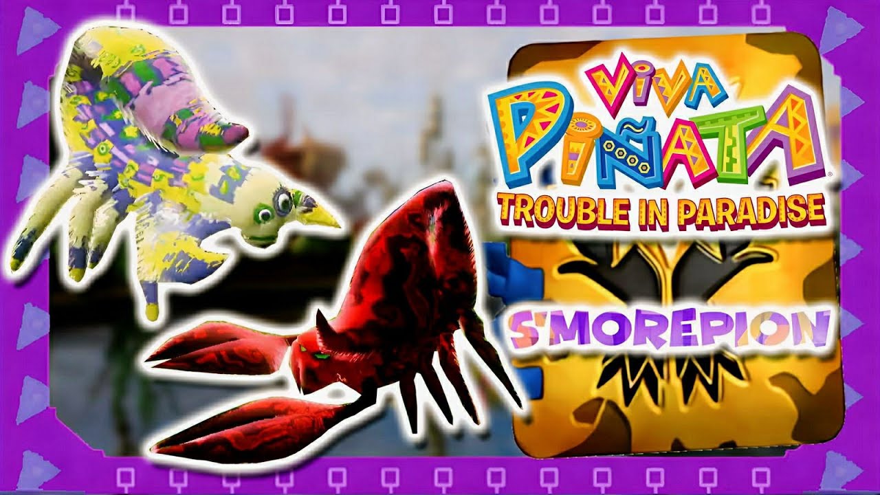 viva piñata trouble in paradise - como obtener una S´morepion