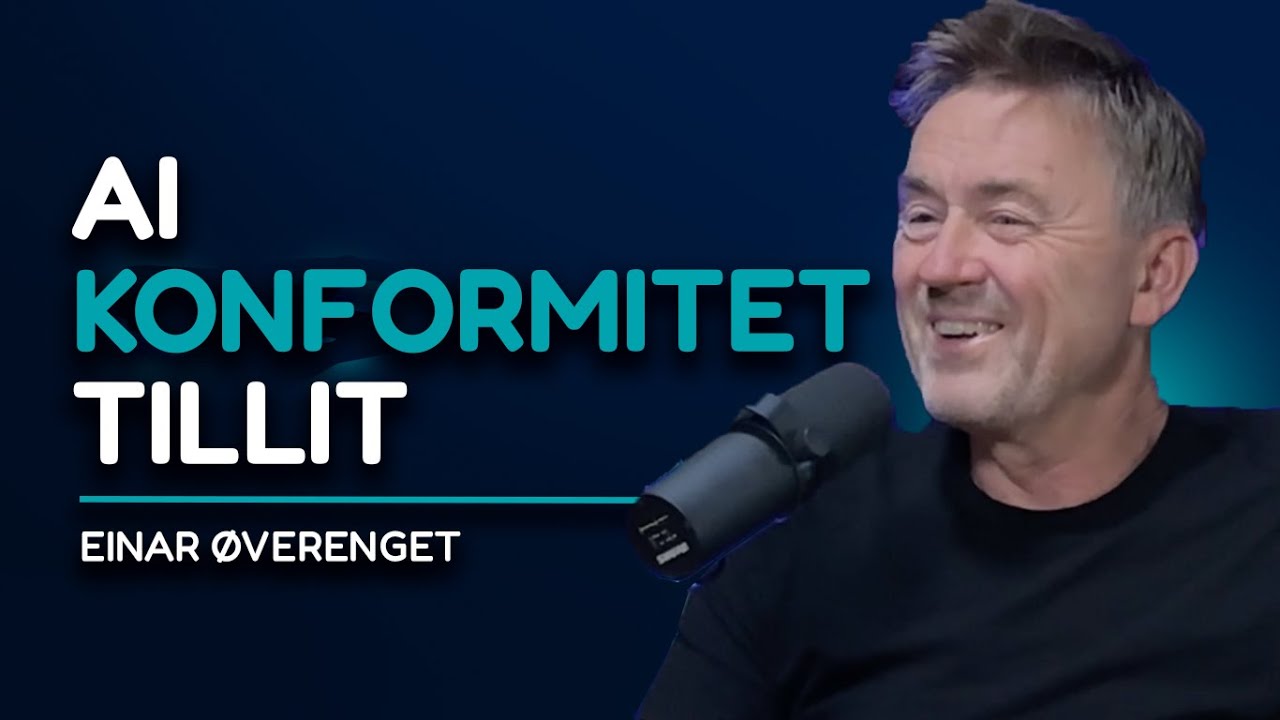 #105 - Filosof Einar Øverenget I Kunstig intelligens, Tillit, SoMe, Konformitet