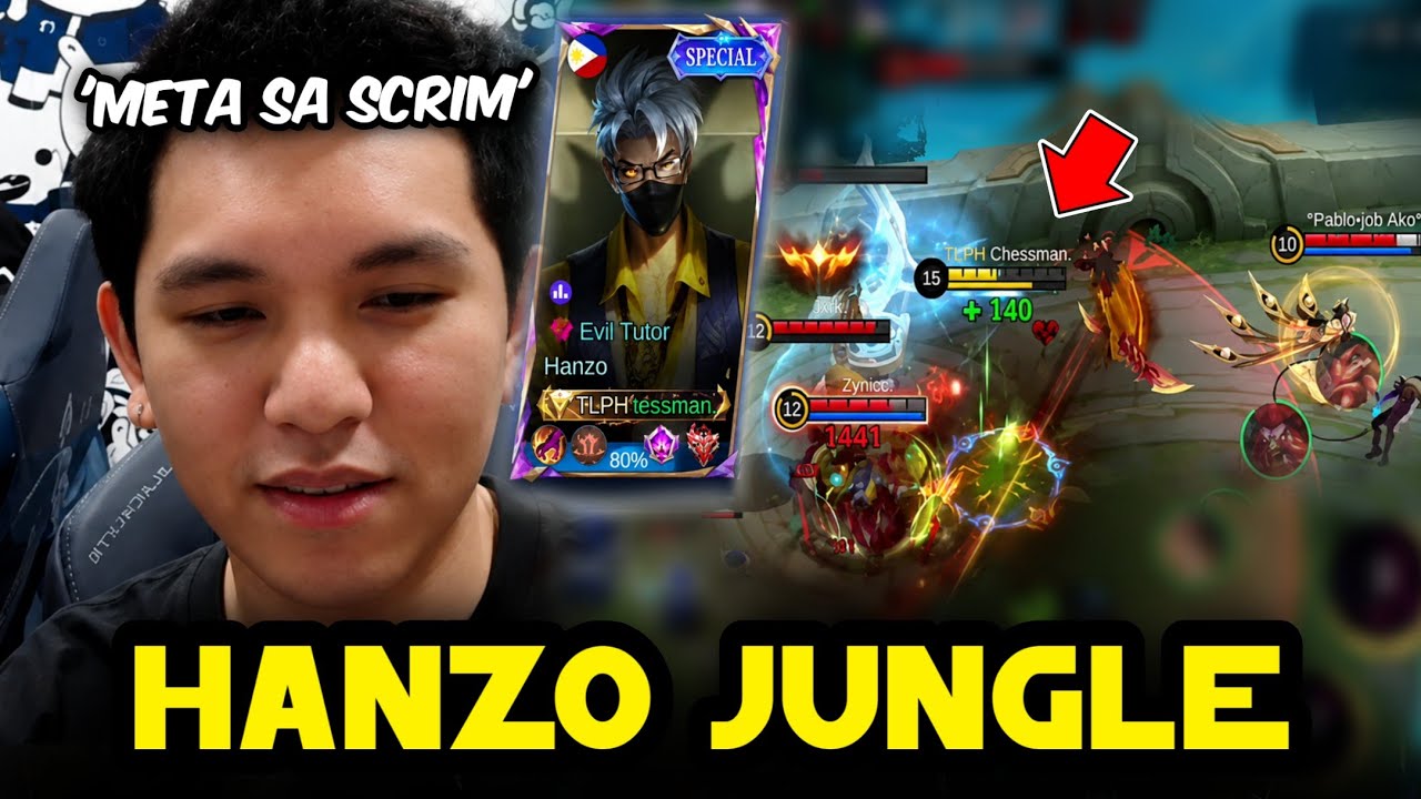 Even KarlTzy was SURPRISED by how Insanely Broken Hanzo Jungle is in The Current Meta!