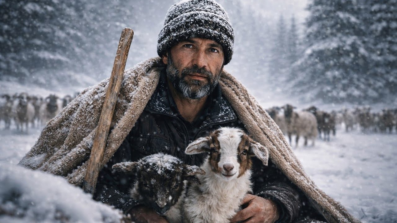NEWBORN GOATS SAVED Just Before Nightfall | A Shepherd’s Race Against Time
