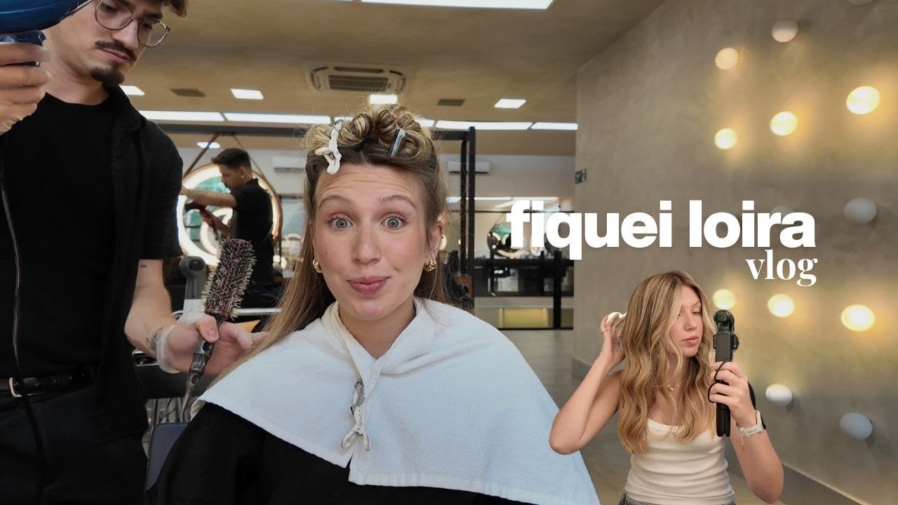 VLOG | Ficando loira para a #Formaluli