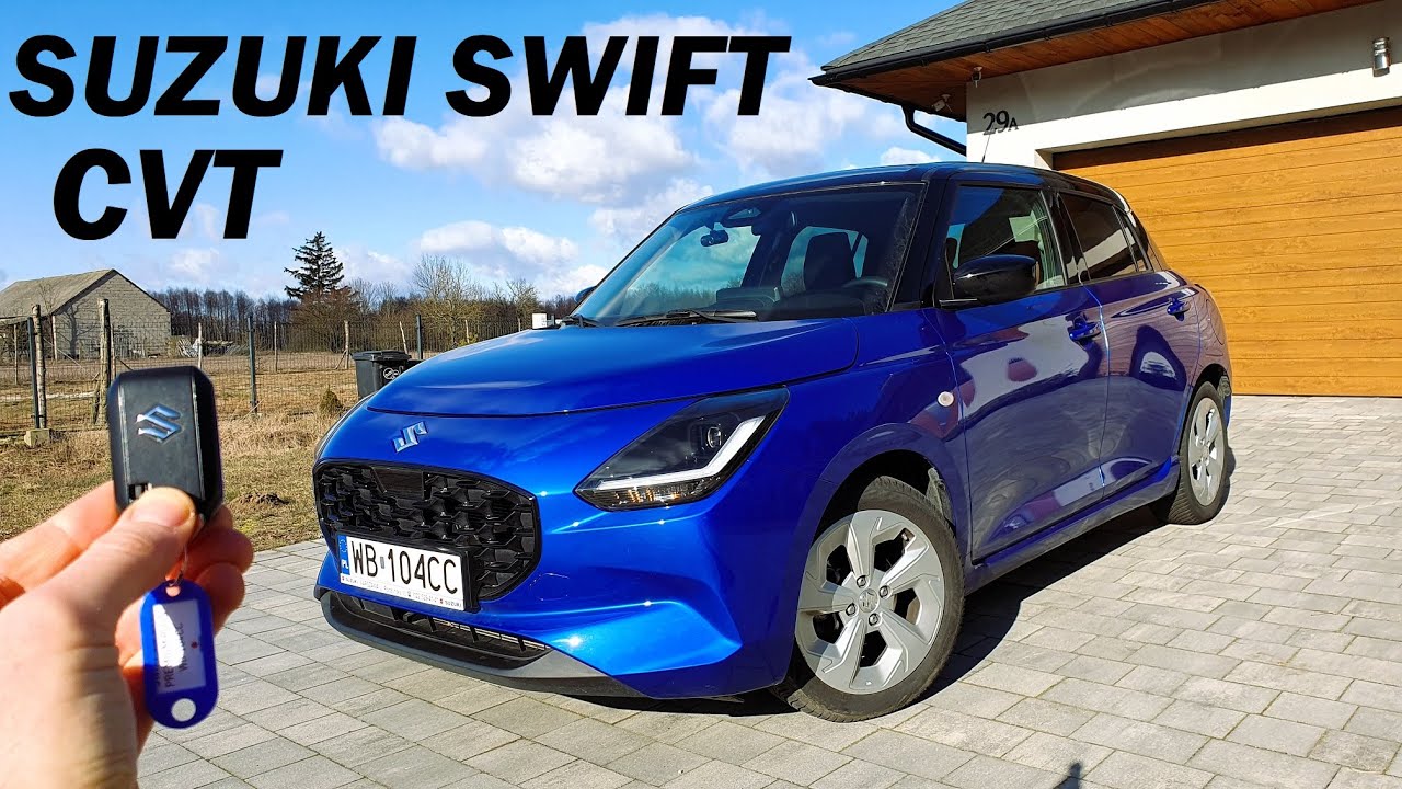 Suzuki Swift 1.2 CVT - automat czy manual? TEST PL/ENG
