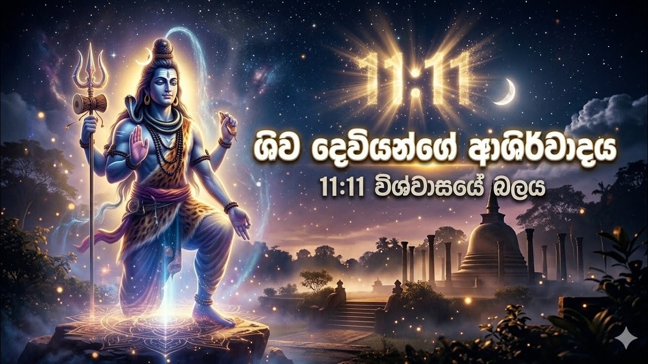 මෙම ශිව දෙවියන්ගේ බලවත් මන්ත්‍රය නිතර නිතර කියන ඔබට ශිව දෙවියන්ගේ පිහිට ලැබේවා.” 🙏