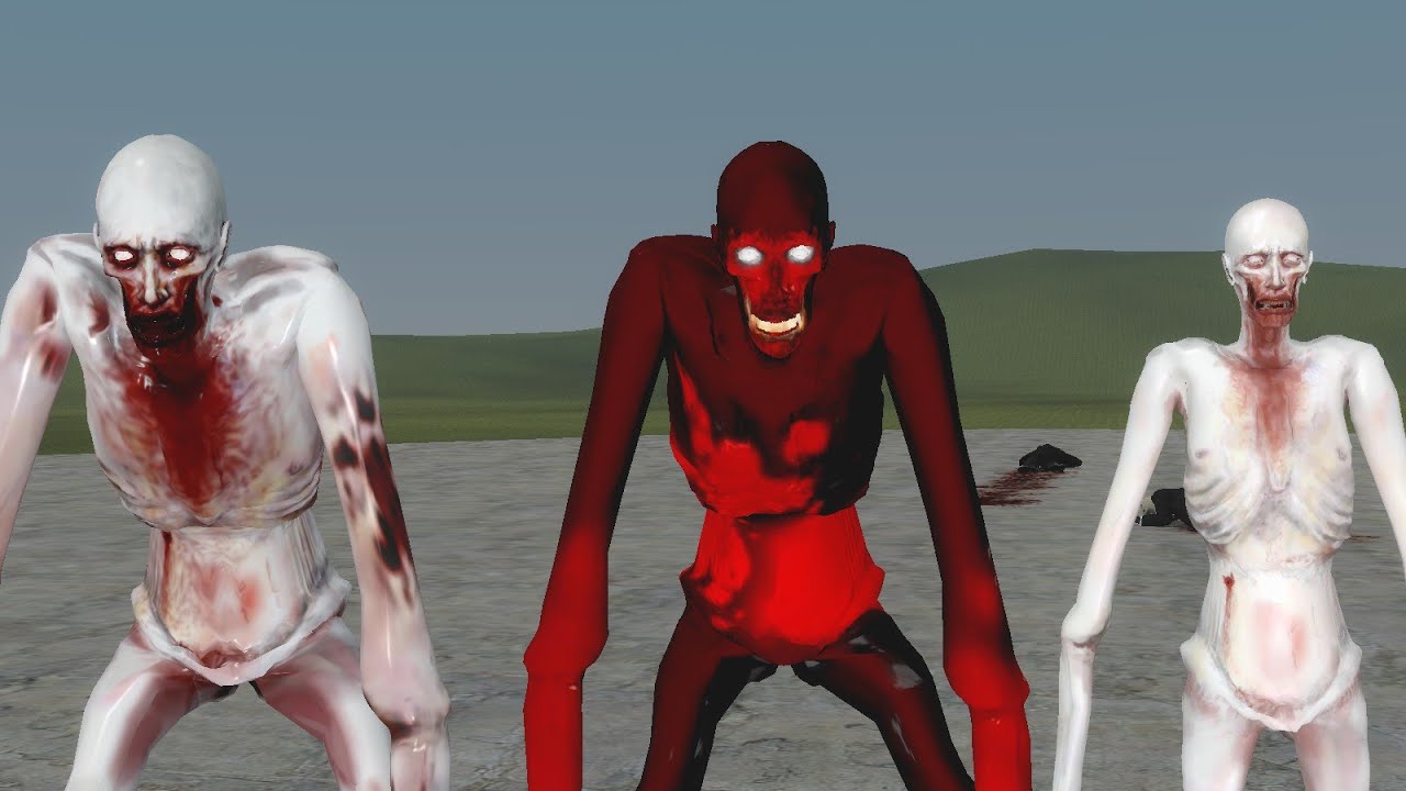 ESKİ SCP-096 VS SCP-096:SL VS SCP-096 ULTIMATE GARRY'S MOD