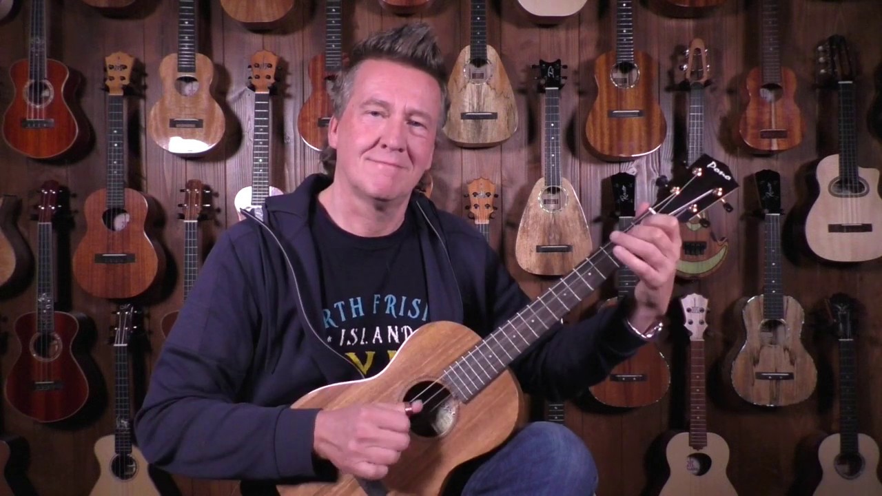 Vergleich sechs Pono Bariton Ukulelen