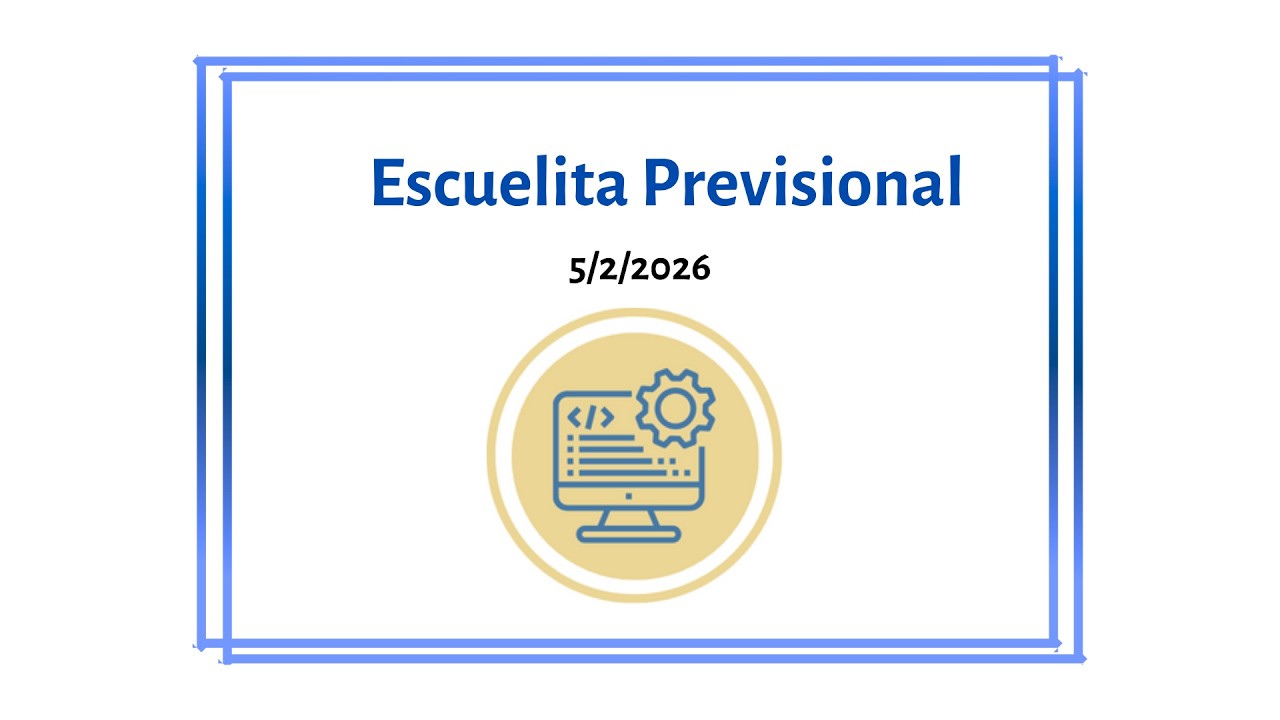 Escuelita previsional 5/2/26