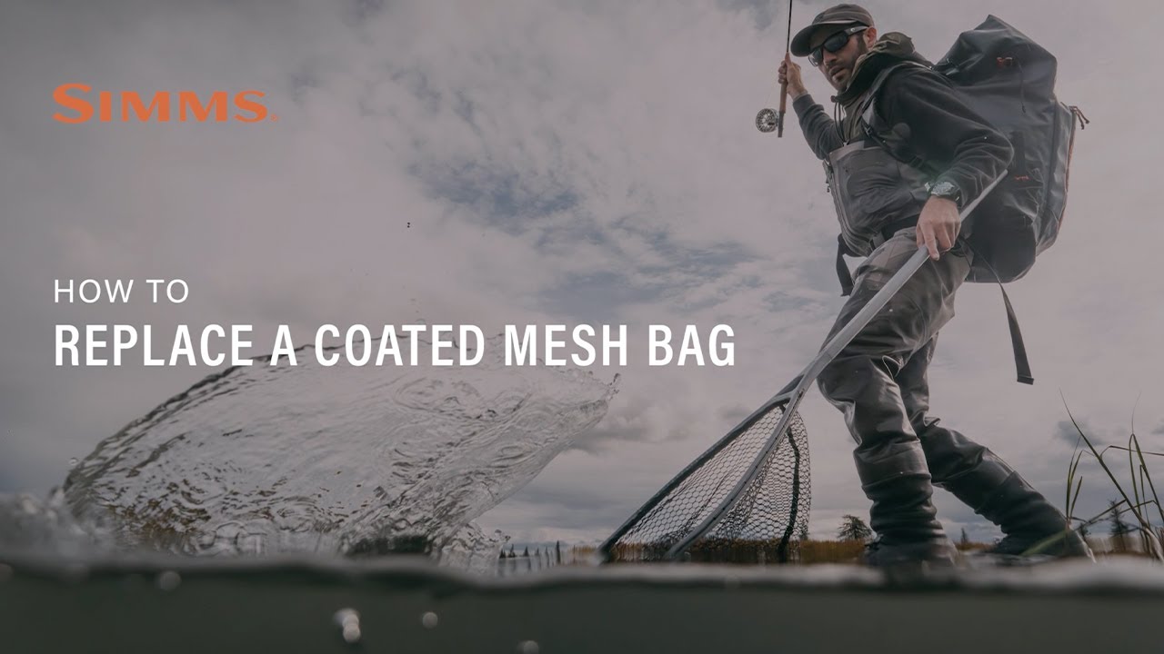 How to Replace a Coated Mesh Bag [Daymaker Boat Net]