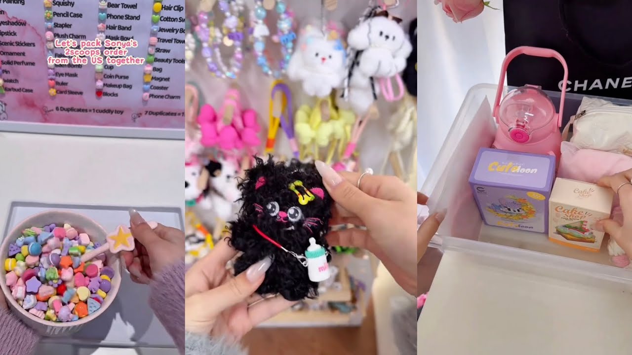 Packing orders asmr new video💖🛍