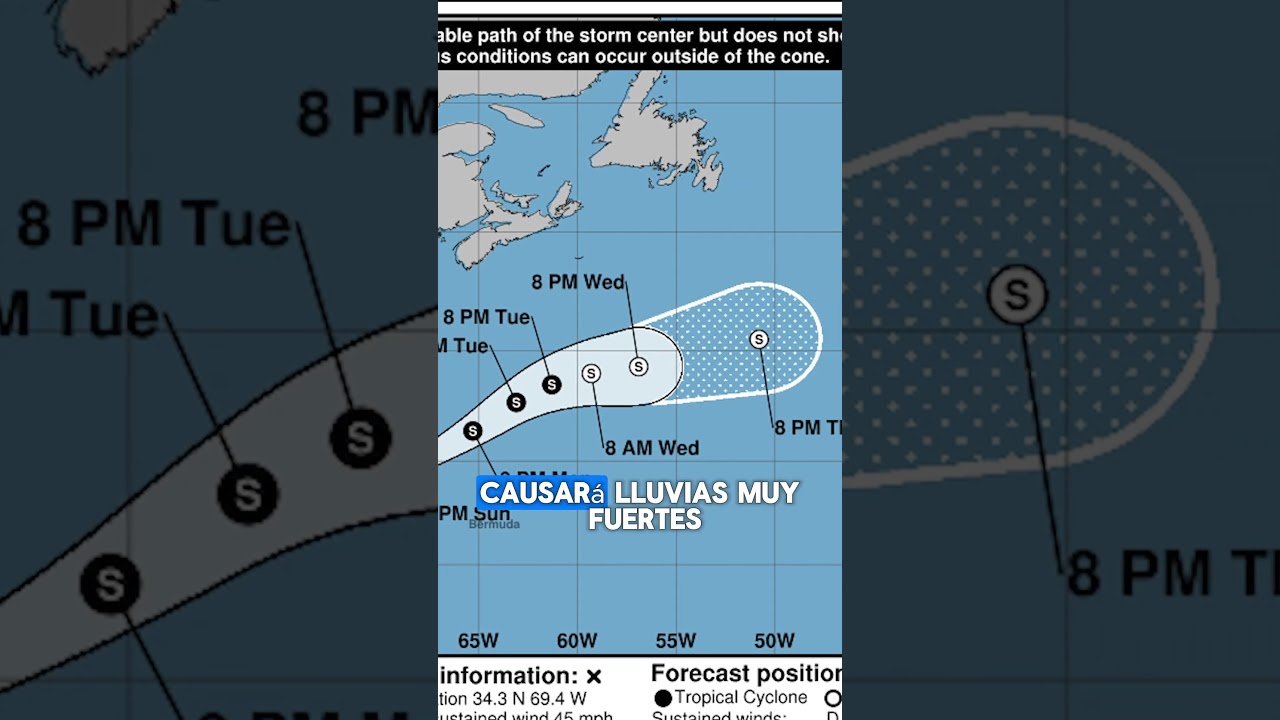 Tormenta tropical Dexter traer&aacute; lluvias fuertes