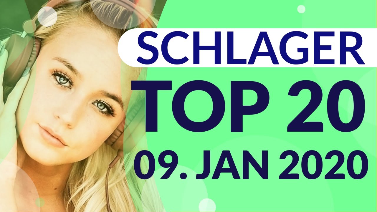 SCHLAGER CHARTS 2020 - Die TOP 20 vom 09. Januar