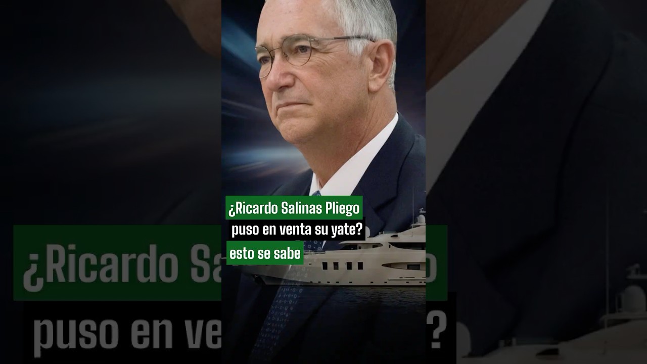 &iquest;Ricardo Salinas Pliego puso en venta su yate 😧? Esto se sabe