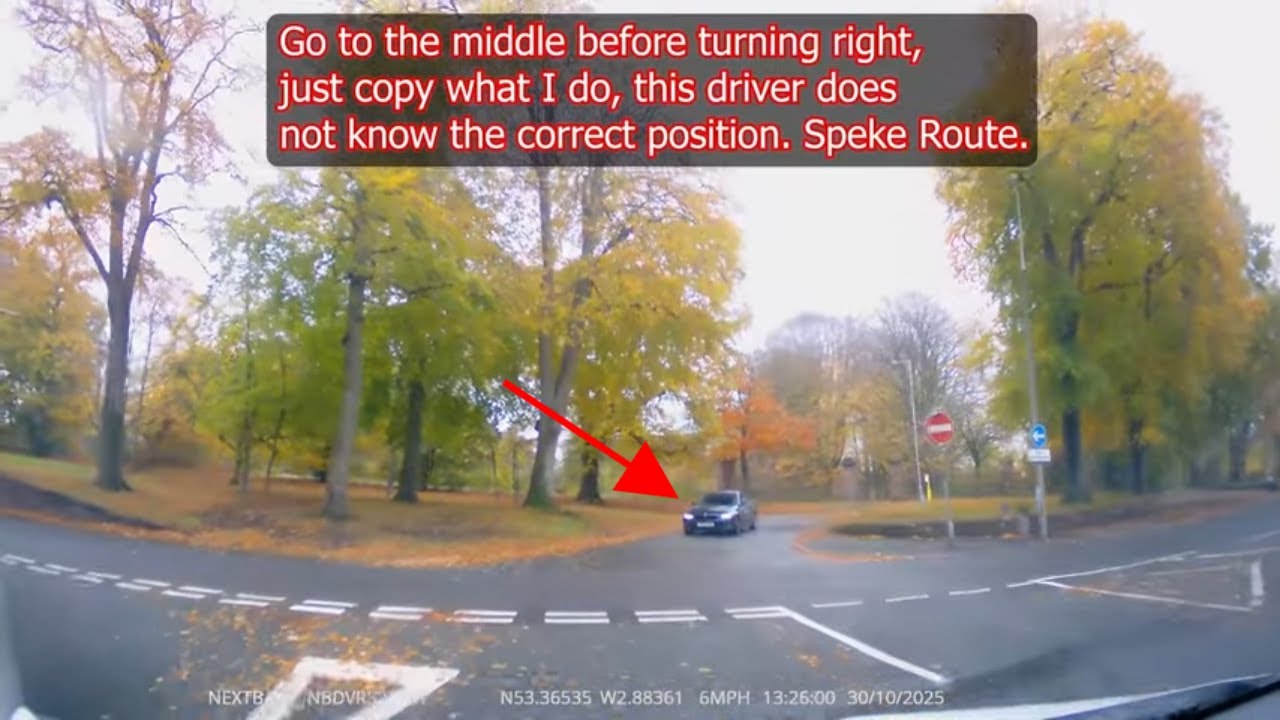 Speke Unmarked Crossroads Route.