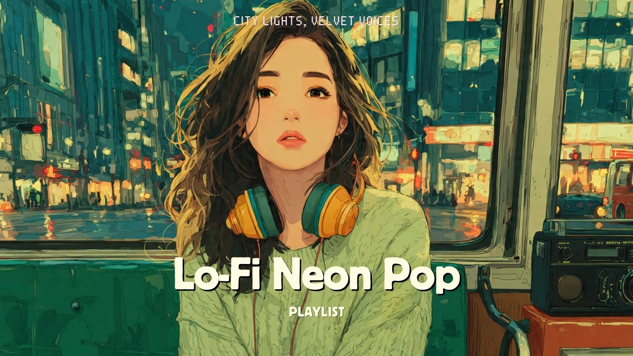 🌃【Lo-Fi Neon Pop | Playlist】🌙 — City Lights, Velvet Voices