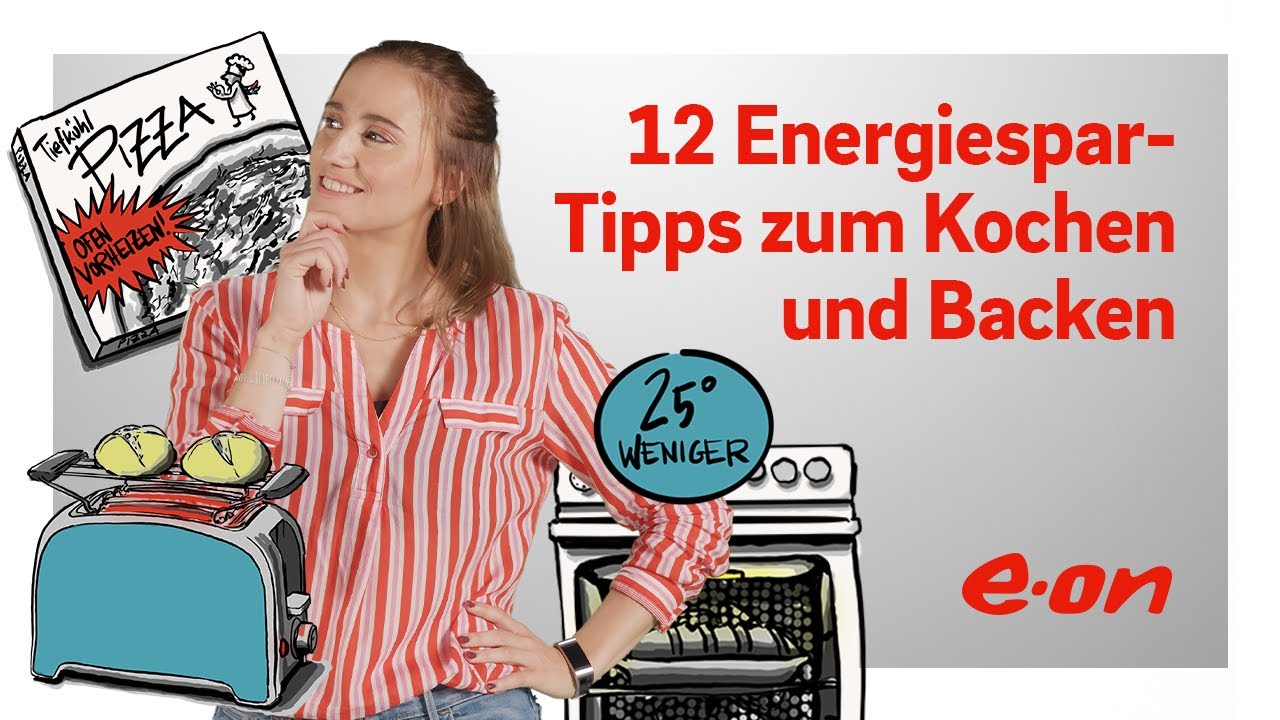 12 Energiespar-Tipps zum Kochen und Backen