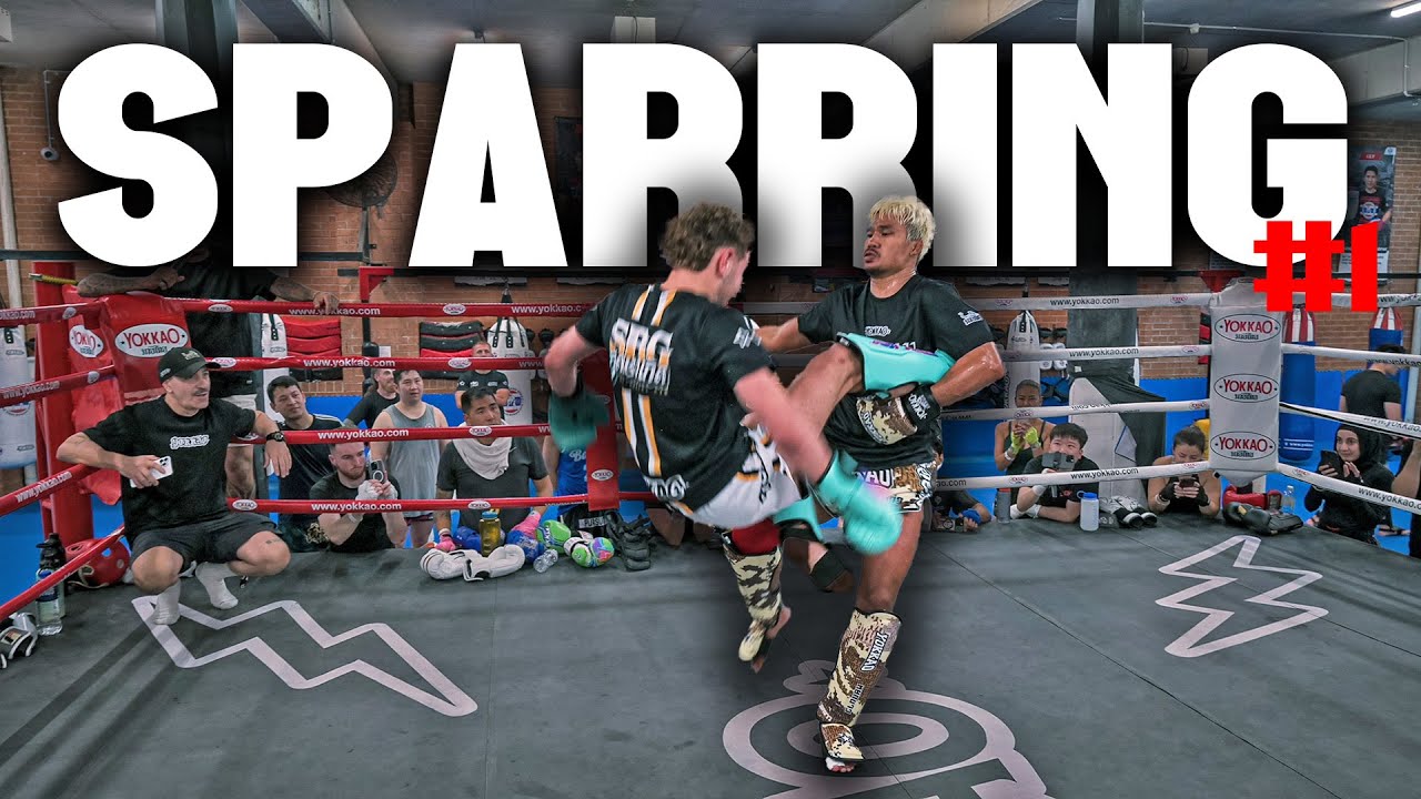 Superlek vs RANDOM Australian Fighter 🇦🇺🔥 | FULL Muay Thai Sparring at SRG Gym
