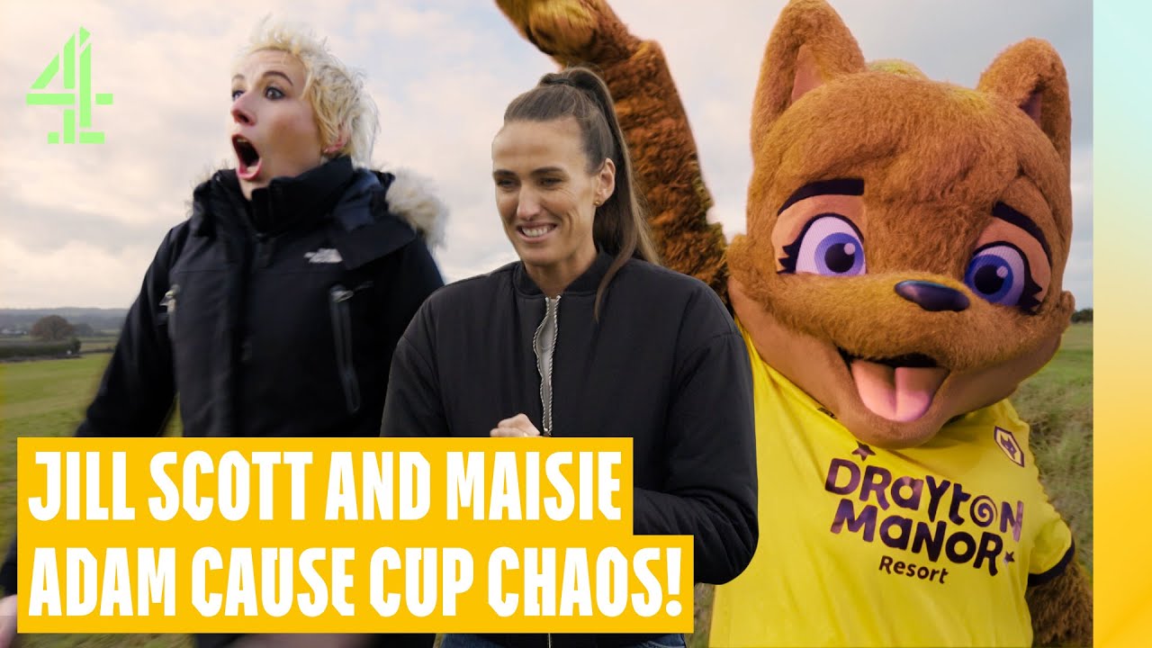 'She's Here, She's There, Her Hair Is Everywhere, Maisie Adam!' | Women's FA Cup | Channel 4 Sport