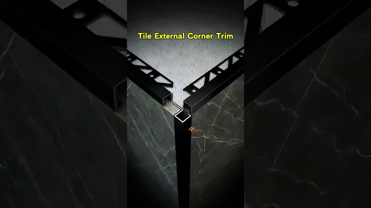How to Install Tile Edge Trim? Easy to Master in One Look! 🇳🇿 #TileEdgeTrimInstallation