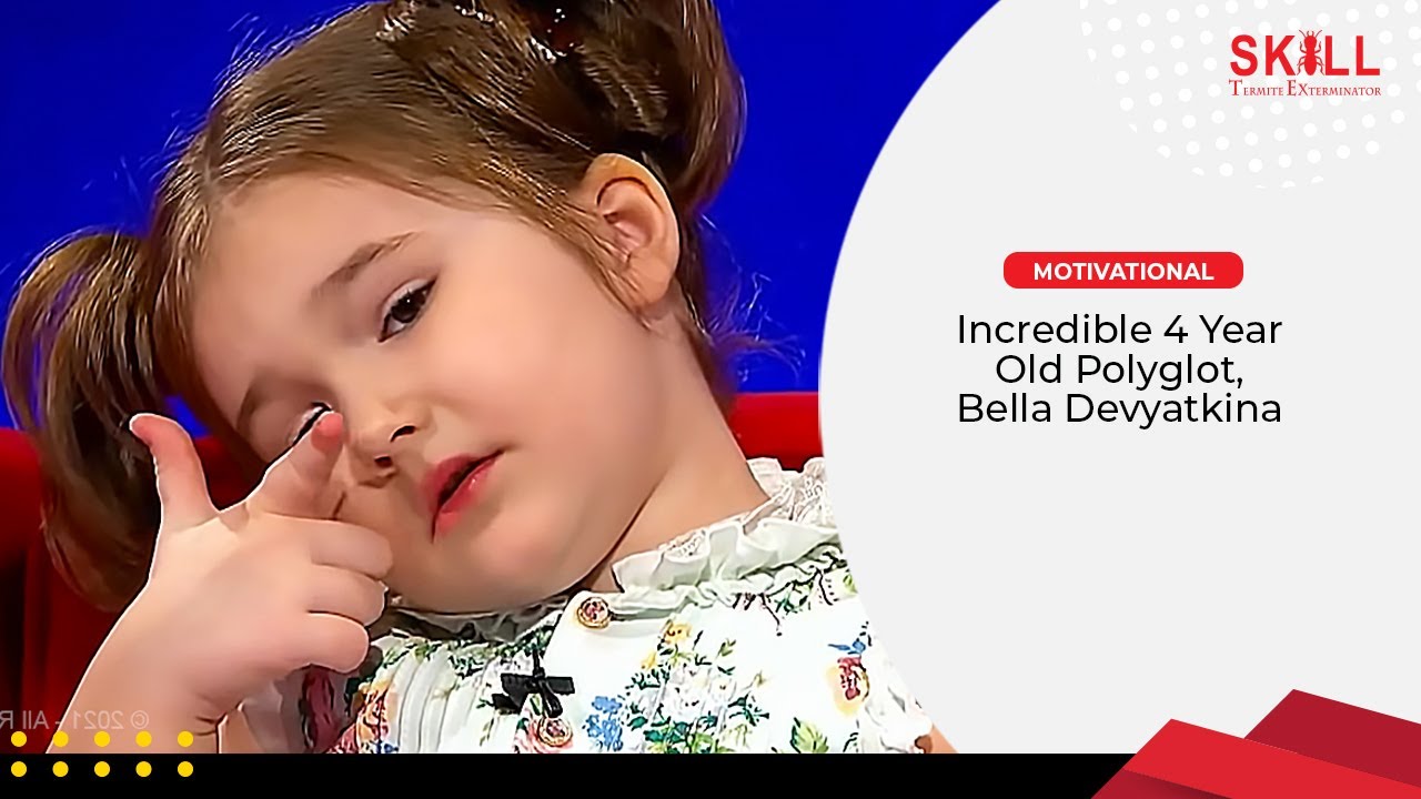 Incredible 4 Year Old Polyglot, Bella Devyatkina