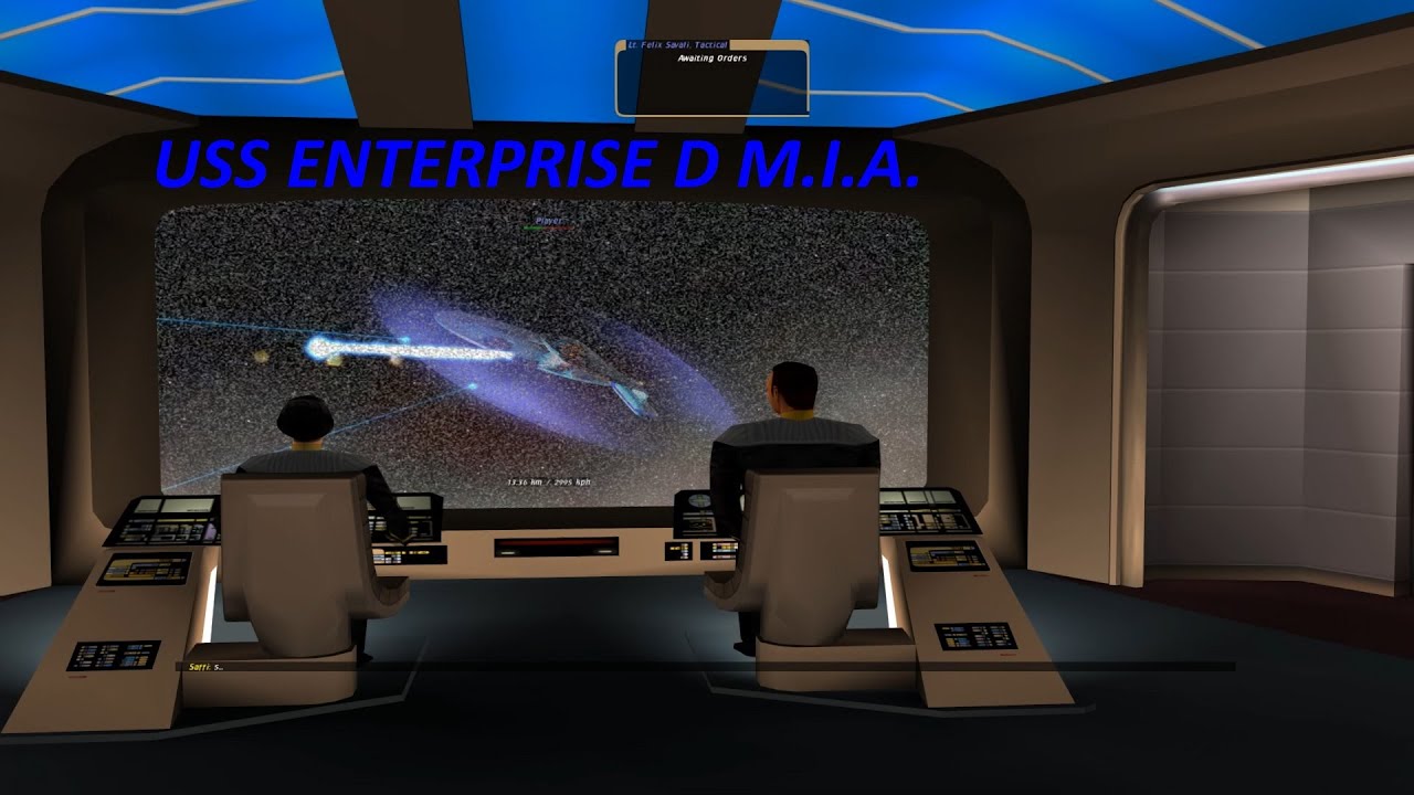 USS Enterprise D Lost in the Delta Quadrant
