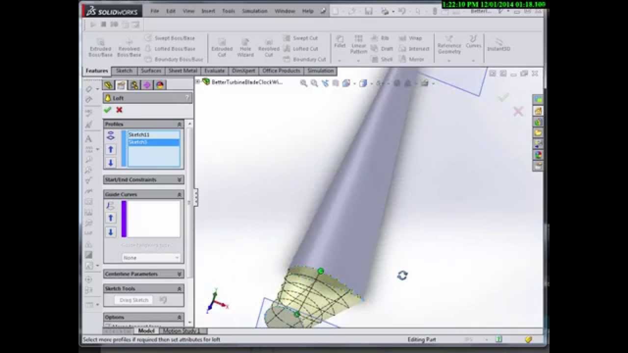 SolidWorks-WindBlade