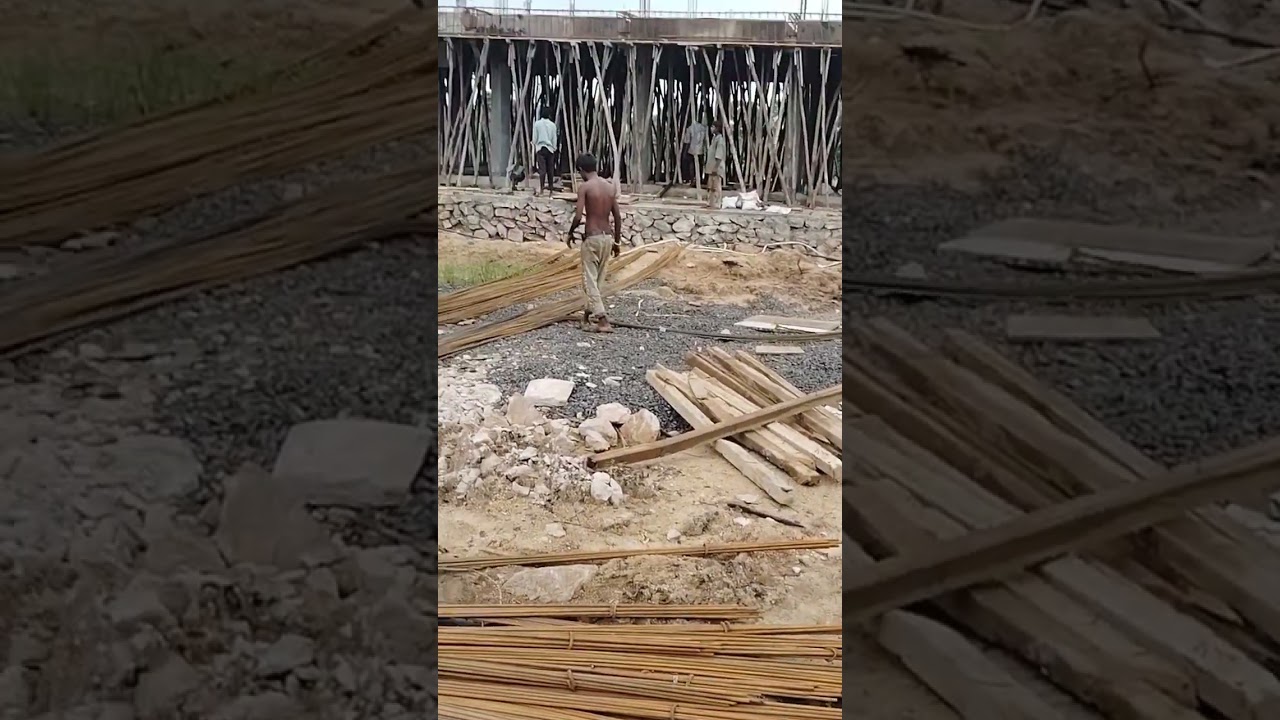 Construction Update Ironwork for Slab #slabwork #ironwork#costruction #shortvideo